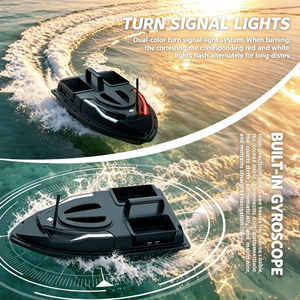Рыболовная лодка Flytec V700 с двумя бункерами для прикормки, мотор, интеллектуальное дистанционное управление, LED-подсветка, автоматическая подача прикормки для ловли карпа - Product Image 6