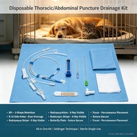 Kit de drainage thoracique pour chat avec trocart – Fournitures vétérinaires en gros
