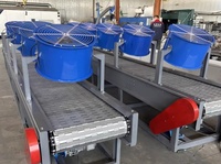 SongXin Hoge Efficiëntie SUS304 RVS Gaasbanddroger Continue Heteluchttransportband Droogmachine Antistatisch Verstelbaar