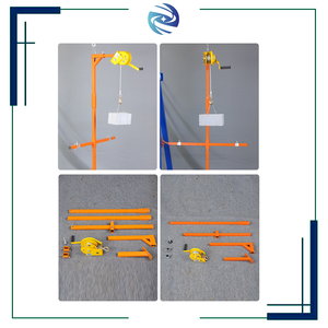 400lbs קיבולת מזגן הרמה מנוף מפוצל מתמוטט עיצוב craming אוויר מרכך מנוף - Product Image 6