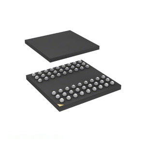ชิ้นส่วนวงจรอิเล็กทรอนิกส์54 TFBGA มี EM639165BM-5H - Product Image 1