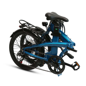Vélo électrique pliable portable TXED à prix de gros, 36V 250W, batterie au lithium 7.8Ah, cadre en alliage, freins à disque, pour trajets urbains - Product Image 4