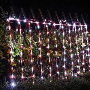 Lampes solaires en forme de <span class=keywords><strong>tube</strong></span> de couleur bonbon, imperméables pour l'<span class=keywords><strong>extérieur</strong></span>, jardin, patio, clôture, éclairage décoratif pour les fêtes et les festivals - Product Image 5