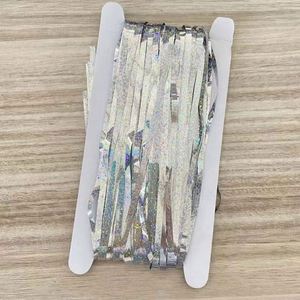 ผ้าม่านฟอยล์แวววาวสีทองสำหรับตกแต่งงานครบรอบวันแต่งงานและผู้ใหญ่ขนาด1*2เมตร - Product Image 5