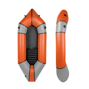 Professional China Factory 2023 Lighter Inflatable Packraft Manufacturer Custom Cheap Durable TPU Pack Raft with Accessories