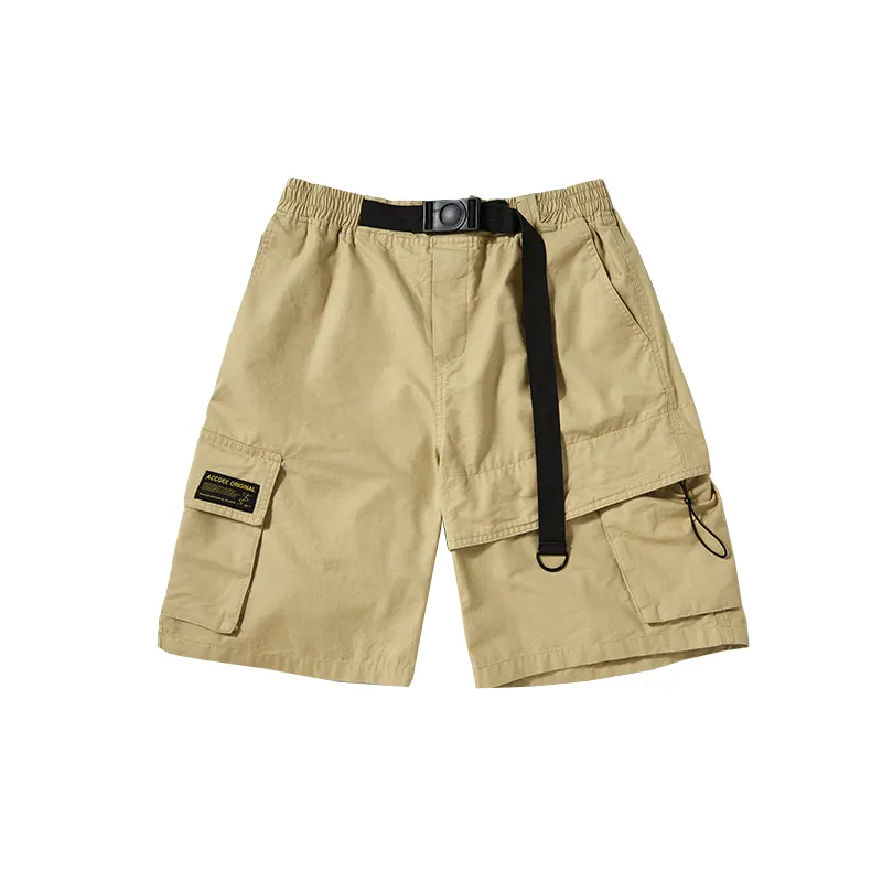 Summer Latest lightweight stretch nylon fabric long board men shorts cargo pockets shorts wholesale OEM service