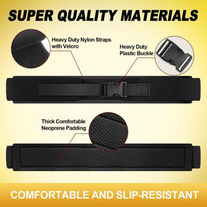 Bandas de Ejercicio de Neopreno de Alta Calidad al por Mayor, Resistentes, Ecológicas, Cinturón de Empuje de <span class=keywords><strong>Cadera</strong></span>, Recortador de <span class=keywords><strong>Cintura</strong></span> <span class=keywords><strong>para</strong></span> Pesas - Product Image 5