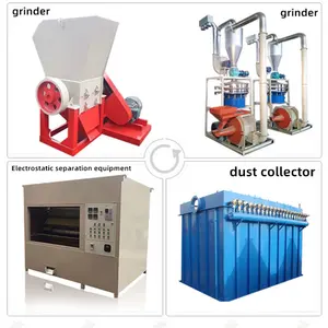 Waste Circuit Boards Shredder PCB Recycling Machine E Waste Recycling Machine