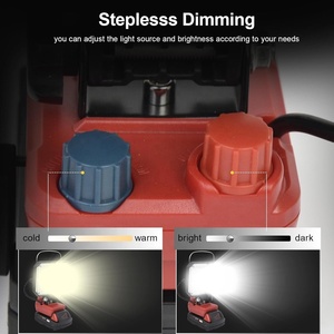 Đèn <span class=keywords><strong>LED</strong></span> làm việc cầm tay <span class=keywords><strong>40W</strong></span> 4000LM 18V dùng pin cho máy Milwaukee m18 với cổng sạc USB & Type-C, đèn <span class=keywords><strong>LED</strong></span> sạc lại được dùng cho xưởng - Product Image 5