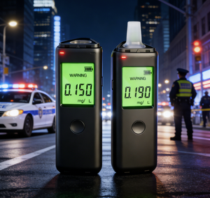 Meistverkaufter Original-Fabrik Tragbarer Alkoholtester Wiederaufladbarer Atemalkoholmesser FCC <span class=keywords><strong>ISO</strong></span> Zertifiziert für den Täglichen Gebrauch - Product Image 6