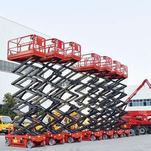 Penjualan paling laris 12M tinggi pengangkat maksimum gunting angkat penuh <span class=keywords><strong>Platform</strong></span> untuk penggunaan pabrik - Product Image 3