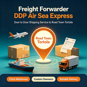 Servicio de Transporte de Carga de Alibaba AliExpress Amazon, Envío Puerta a Puerta DDP por Aire y Mar a <span class=keywords><strong>Tortola</strong></span> Road Town - Product Image 1
