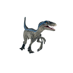 <span class=keywords><strong>Juguete</strong></span> de Dinosaurio de PVC, Realista y Ecológico, Figura de <span class=keywords><strong>Velociraptor</strong></span> Azul a Escala 1/60, Certificado por ASTM, Maternidad Temprana, OEM ODM - Product Image 3