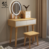 Commode éclairée en bois au design unique, meuble de chambre à coucher, fabrication sur mesure, petit MOQ, prix avantageux, livraison immédiate, directement de l'usine.
