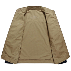 Chaqueta Reversible clásica para <span class=keywords><strong>hombre</strong></span>, moda de <span class=keywords><strong>primavera</strong></span>, 2021 - Product Image 3