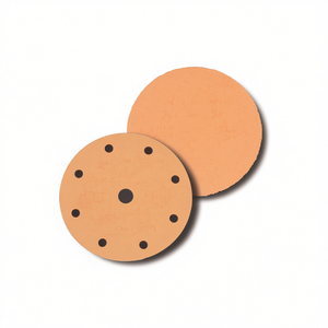 Discos de lijado con velcro TTAKE, grano 800, 8 + 1 orificios, discos abrasivos de fibra para pulir madera y metal - Product Image 2