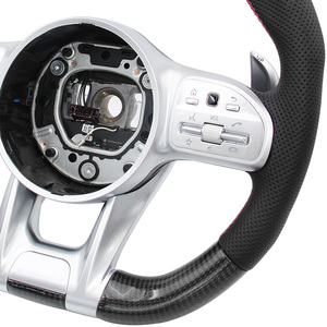 Volant personnalisé pour Mercedes Benz <span class=keywords><strong>AMG</strong></span> <span class=keywords><strong>GT</strong></span> W176 W202 W212 C43 C300 E211 GLC200 - Product Image 6