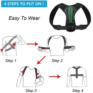 Postur wanita Orthosis dengan dukungan punggung yang dapat disesuaikan dapat meringankan nyeri di pinggang, leher, bahu dan klavikula. - Product Image 6