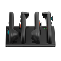Station de charge magnétique 2 en 1 pour manettes Joy-Con Nintendo Switch 2 avec lumière LED
