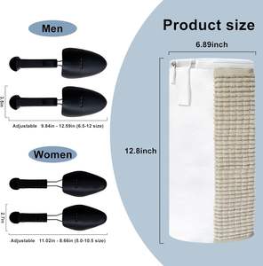 공장 도매 가격 휴대용 세탁기 신발 세탁 가방 360 도 청소 신발 세탁 가방 - Product Image 3