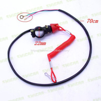 Ligne d'attache de commutateur d'arrêt universel pour 43cc 47cc 49cc Mini PIT Pocket Rocket Quad Dirt Bike ATV