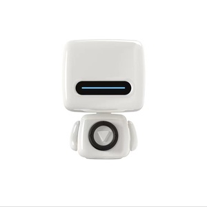 Nouvelle arrivée : haut-parleur robot en plastique avec fonction mains libres <span class=keywords><strong>et</strong></span> Bluetooth, modèle R1 - Product Image 1