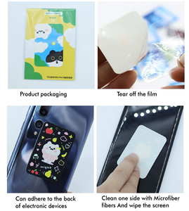 Microfiber Sticky Mobile <b>Phone</b> <b>Screen</b> <b>Cleaner</b> Factory Wholesale Mini Display <b>Screen</b> <b>Cleaner</b> With CMYK Printing for Micro Clean - Product Image 6