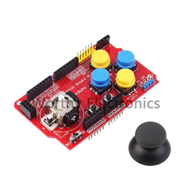 PS2 gaming joystick expansion pad emulates mouse and keyboard features JoyStick Shield electronic module
