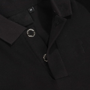 Camisa Formal Vintage de Verano para Hombre, Manga Corta, 100% Algodón, Transpirable, con Letras Bordadas - Product Image 5
