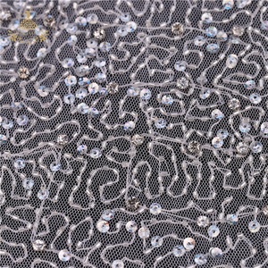 DRA-094 handgemachte silberne Kristall blumen applikationen zum Aufnähen kunden spezifische Mieder flecken Strass Großhandel Hochzeits kleid Dekorationen - Product Image 4