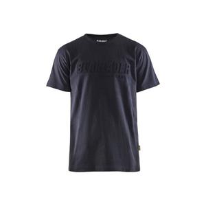 BLAKLADER - 353110428600XL Camiseta 3D Azul marino oscuro-EAN 7330509769805 CAMISETAS Y POLOS DE TRABAJO - Product Image 1