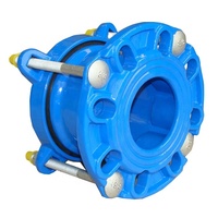 Accouplements universels en fonte ductile couplés en métal de flexibilité Accouplement d'adaptateur de bride pour la fonte ductile/acier et PVC