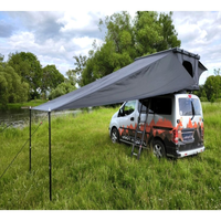 Carpa de Techo Portátil de Aleación de Aluminio de Carcasa Rígida para Cuatro Estaciones, Sin Necesidad de Instalación, Diseño Automático en Forma de A, Resistente a la Intemperie