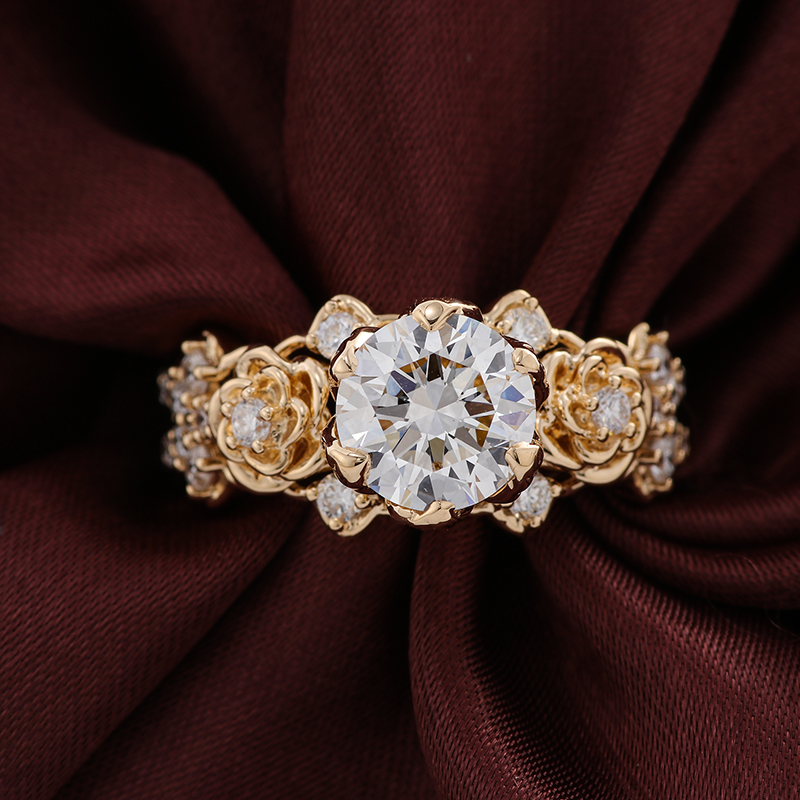 14k Yellow Gold Knuckle Rings for