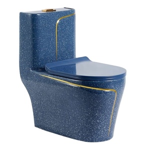 L'usine propose des toilettes en céramique intelligentes tout-en-un peu coûteuses montées au mur ou au sol, bol allongé populaire, différents styles de couleurs - Product Image 1