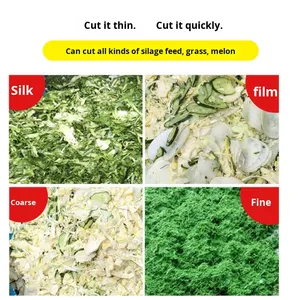 친환경 사료 절단기/분쇄기 (닭, 소 등 가축용) - 소형 가정용 짚/사료 가공기 (돼지, 채소용) - Product Image 3
