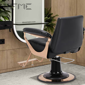 Cửa hàng cắt tóc Salon đồ nội thất cạo râu xoay cắt tóc ghế cho tóc Salon cắt cửa hàng điều chỉnh chiều cao thiết bị ngồi có thể ngả - Product Image 3