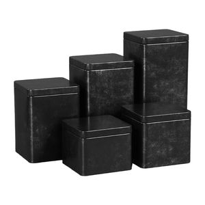 定制方形印刷铁盒金属包装盒用于茶叶、藏红花、圣诞饼干等批发铁盒礼品盒包装金属 - Product Image 6