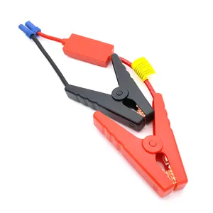 Auto Noodstarter Power Alligator Clips Met Kabel