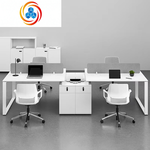 Factory Wholesale Luxurious Office Furnitures Modern Open Space Coworking Modular Commercial <b>Work</b> Station Office <b>Desk</b> for Office - Product Image 1