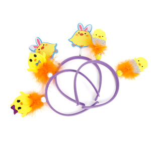 Diadema de Conejito de Pascua de <span class=keywords><strong>Dibujos</strong></span> <span class=keywords><strong>Animados</strong></span> PARTYMENT, Accesorio para el Cabello para Fiestas Infantiles, Diadema <span class=keywords><strong>con</strong></span> Orejas de Animales, para Celebraciones de Primavera - Product Image 5