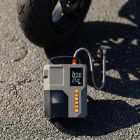 Aspirateur de voiture 4-en-1 haut de gamme sans fil, démarreur de secours 12V, gonfleur de pneus, pompe à air, lumière d'urgence, certifié CE FCC RoHS, qualité supérieure
