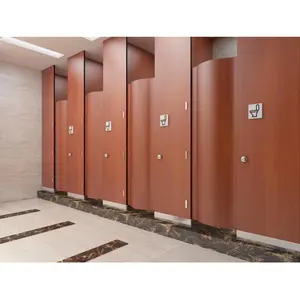 中国制造商超优质HPL卫生间隔断隔间浴室隔断一
