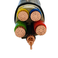 Cable de bajo voltaje, cuerpo de 4 núcleos x 150 mm2, 185 mm2, 240 mm2, 300 mm2, 400 mm2