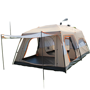 2023 Neuerscheinung Familienzelt Wasserdichtes Outdoor-Campingzelt Oxford-Gewebe Wettbewerbsfähiger Preis Zweizimmer-Struktur <span class=keywords><strong>2</strong></span>-Personen - Product Image 3