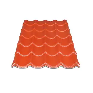 스페인어 컬러 지붕 타일 시트 패널 ASA 합성 수지 대상 골판지 복합 플라스틱 PVC 지붕 타일