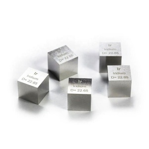 Lingote de Iridio Metálico de Alta Pureza 3N5 4N de 10*10*10 mm, Cubo 999% Puro para la Industria de Recubrimientos PVD - Product Image 6