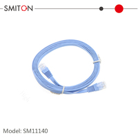 Câble réseau Ethernet RJ45 plat CAT-6 pour modem, routeur, réseau LAN, connecteur RJ45