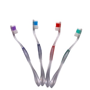 Cepillo de dientes transparente para adultos, manual, con cerdas suaves de alta densidad, para el cuidado bucal diario - Product Image 5