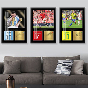 Poster di Calciatori Famosi all'Ingrosso: Cristiano Ronaldo, <span class=keywords><strong>Lionel</strong></span> <span class=keywords><strong>Messi</strong></span>, Kylian Mbappé, Neymar, Arte Decorativa per Negozi di Lotterie - Product Image 2